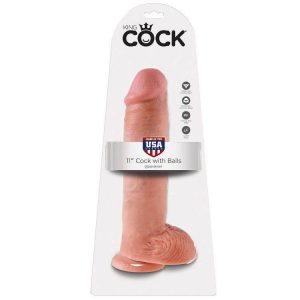 King Cock 11″ Cock Flesh With Balls 28 Cm Dildos | SEX Shop Ireland