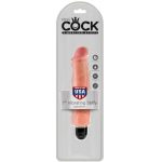 King Cock 17.8 Cm Vibrating Stiffy – Flesh Classic Vibrators | SEX Shop Ireland 10