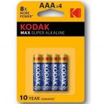 Kodak Max Super Alkaline Battery Aaa Lr03 Blister * 4 Sex Toy Batteries | SEXstore.ie 6