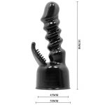 Power Head – Interchangeable Wand Massager Head Inner And Clit Stimulating Rabbit Vibrators | SEX Shop Ireland 13