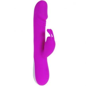 Pretty Love Flirtation – Robert Vibrator With Clit Stimulation Rabbit Vibrators | SEX Shop Ireland
