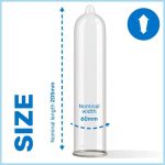 Through Condoms King Ms Long And Width 12 Units All Condom Box Sizes | SEXstore.ie 10