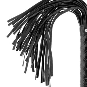 Begme Black Edition Vegan Leather Flogger BDSM Toys & Accessories | SEX Shop Ireland 3