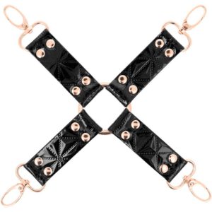 Begme Black Edition Vegan Leather Hog Tie BDSM Toys & Accessories | SEX Shop Ireland 3