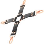 Begme Black Edition Vegan Leather Hog Tie BDSM Toys & Accessories | SEX Shop Ireland 8