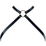 Bijoux Indiscrets Maze Cross Chest Harness Black Body Harness Lingerie | SEX Shop Ireland 6