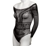 Calex Scandal Shoulder Body Suit Plus Size Bodystocking | SEX Shop Ireland 8