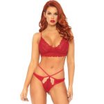 Leg Avenue 2 Pieces Set Lace Bralette And Thong S/m Fashion & Lingerie | SEX Shop Ireland 7