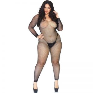 Leg Avenue Crystalized Net Body Stocking 1x-2x Bodystocking | SEX Shop Ireland