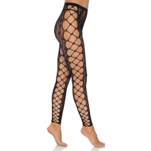 Leg Avenue Footless Crotchless Tights One Size Fashion & Lingerie | SEX Shop Ireland 3