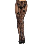 Leg Avenue Stocking Flowers Design Back Crotchless One Size Fashion & Lingerie | SEX Shop Ireland 7