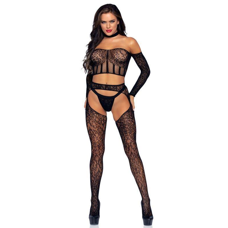 Leg Avenue Three Pieces Set One Size Bodystocking | SEX Shop Ireland 5 Leg Avenue Three Pieces Set One Size Bodystocking | SEX Shop Ireland 5