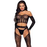 Leg Avenue Three Pieces Set One Size Bodystocking | SEX Shop Ireland 8 Leg Avenue Three Pieces Set One Size Bodystocking | SEX Shop Ireland 8