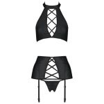 Passion Nancy Set Eco Leather S/m Fashion & Lingerie | SEX Shop Ireland 10