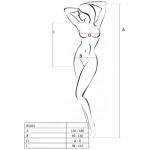 Passion Woman Bs035 Bodystocking Red One Size Crotchless bodysuits | SEX Shop Ireland 7