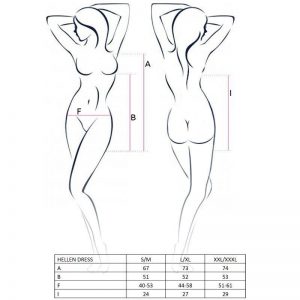 Passion Woman Hellen Dress And Thong S/m Fashion & Lingerie | SEX Shop Ireland 3