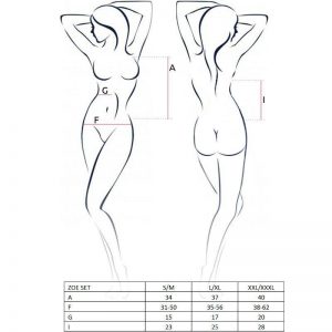 Passion Woman Zoe Set S/m Fashion & Lingerie | SEX Shop Ireland 3