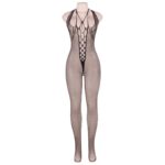 Queen Lingerie Halter Neck And Open Back Bodystocking S-l Bodystocking | SEX Shop Ireland 16