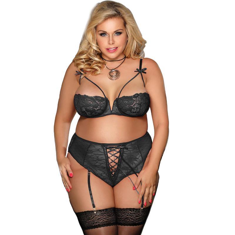 Subblime Queen Plus Set Sujetador Y Panties Con Liguero Fashion & Lingerie | SEX Shop Ireland 4 Subblime Queen Plus Set Sujetador Y Panties Con Liguero Fashion & Lingerie | SEX Shop Ireland 4