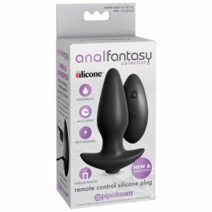 Anal Fantasy Remote Control Silicone Plug. Anal Sex Toys | SEX Shop Ireland 3