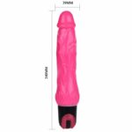 Vibrator Daaply Pleasure Multispeed Pink Classic Vibrators | SEX Shop Ireland 14
