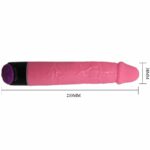 Colorful Sex Realistic Vibrator Pink  23 Cm Classic Vibrators | SEX Shop Ireland 19