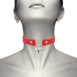 Coquette Hand Crafted Choker Keys Heart – Red BDSM Toys & Accessories | SEX Shop Ireland 9
