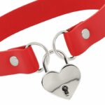 Coquette Hand Crafted Choker Keys Heart – Red BDSM Toys & Accessories | SEX Shop Ireland 11
