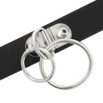 Coquette Hand Crafted Choker Vegan Leather  – Double Ring BDSM Toys & Accessories | SEX Shop Ireland 11
