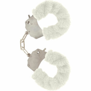 Furry Fun Cuffs Bondage White Handcuffs and eye masks | SEX Shop Ireland