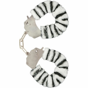 Furry Fun Cuffs Bondage Zebra Fetish / Bondage | SEX Shop Ireland