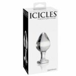 Icicles Number 25 Hand Blown Glass Massager Butt Plugs | SEX Shop Ireland 8