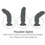 King Cock 25.5 Cm Vibrating Cock With Balls Black Dildos | SEX Shop Ireland 17