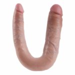 King Cock U-shaped Large Double Trouble Flesh Dildos | SEX Shop Ireland 13