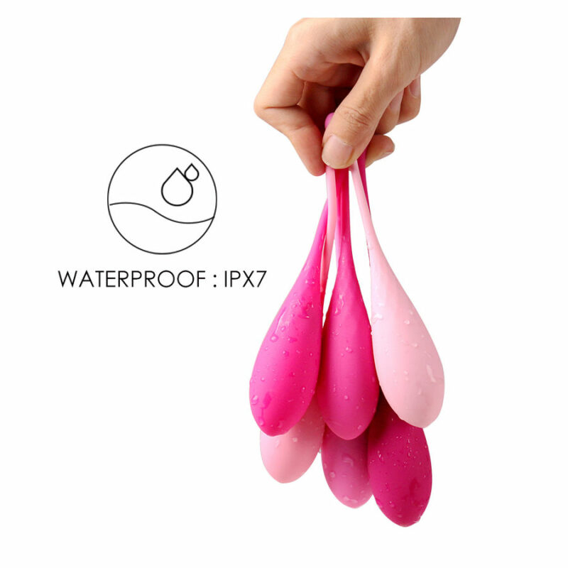 Leslie Kegel Fit Pelvic Muscle Training Set 6 Pcs Balls, eggs and bullets | SEX Shop Ireland 11
