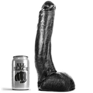 ALL BLACK DONG 29 CM CURVADO Dildos | SEX Shop Ireland