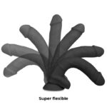 Cock Miller Harness + Silicone Density Articulable Cocksil – Black 18 Cm Strap-Ons | SEXstore.ie 27