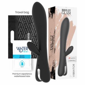 Brilly Glam Erik Vibrator Watchme Wireless Technology Compatible Rabbit Vibrators | SEX Shop Ireland 3