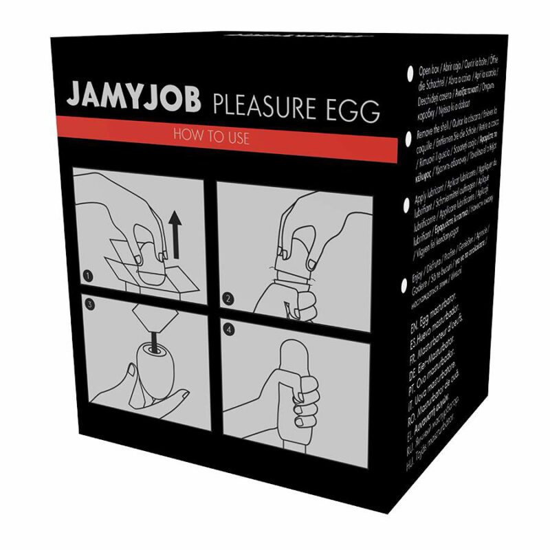Jamyjobegg Masturbator Black Version Discrett Masturbators for Him | SEX Shop Ireland 13