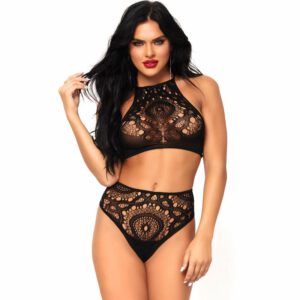 Leg Avenue 2 Pieces Set Top And Panties M/l Fashion & Lingerie | SEX Shop Ireland