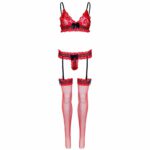 Leg Avenue Three Pieces Set One Size – Red Fashion & Lingerie | SEX Shop Ireland 15