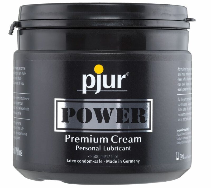 Pjur Power Premium Cream Lubricant 500 Ml Anal & Relaxing Lubes | SEX Shop Ireland 4