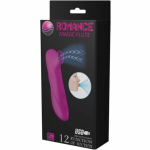 Romance Magic Flute Stimulator 12 Functions Of Suction Clitoral Sucking Vibrator | SEX Shop Ireland 3