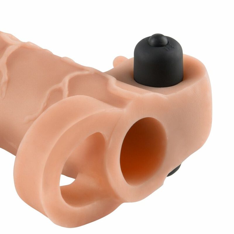 Vibrating Real Feel 2 Extension Penis Extenders & Sleeves | SEX Shop Ireland 6
