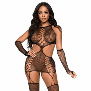 Leg Avenue Garter Dress With Gloves One Size Fashion & Lingerie | SEX Shop Ireland