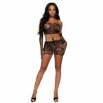 Leg Avenue Lace Tube Dress And Gloves One Size – Black Fashion & Lingerie | SEX Shop Ireland 13