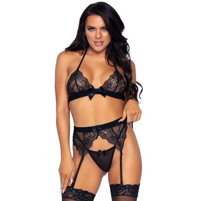 Leg Avenue Three Pieces Set Top, Garter Belt And G-string M Fashion & Lingerie | SEXstore.ie 4 Leg Avenue Three Pieces Set Top, Garter Belt And G-string M Fashion & Lingerie | SEXstore.ie 4