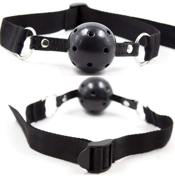 Ohmama Fetish Black Fabric Breathable Ball Gag BDSM Gags | SEX Shop Ireland 4 Ohmama Fetish Black Fabric Breathable Ball Gag BDSM Gags | SEX Shop Ireland 4