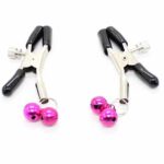 Ohmama Fetish Double Bells Nipple Clamps – Pink BDSM Toys & Accessories | SEX Shop Ireland 10