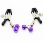 Ohmama Fetish Double Bells Nipple Clamps – Purple BDSM Toys & Accessories | SEX Shop Ireland 10